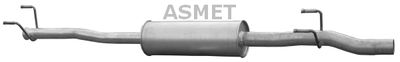 02059 ASMET Средний глушитель выхлопных газов