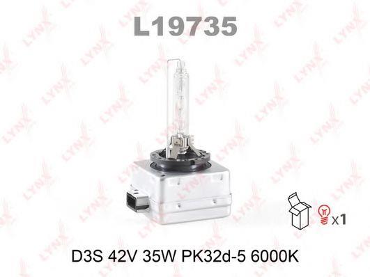 Лампа ксеноновая D3S 42V 35W (L19735) LYNXauto L19735